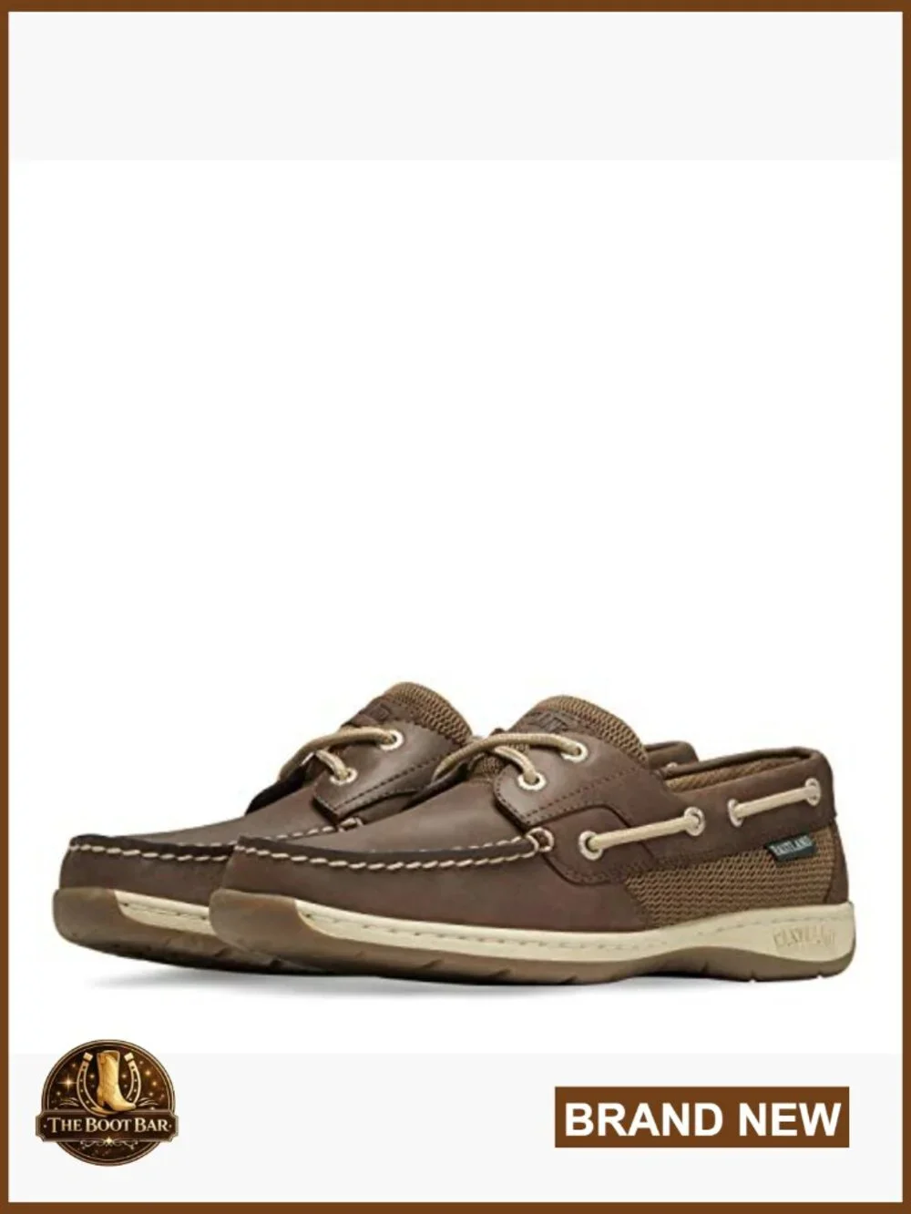 Men's Boat Shoe Lace-Up Oxfords Leather Cushioned Insole Round Toe Casual
